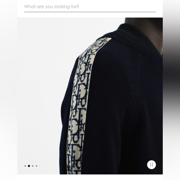 MEN DIOR CREWNECK SMALL - Picture 3 of 3